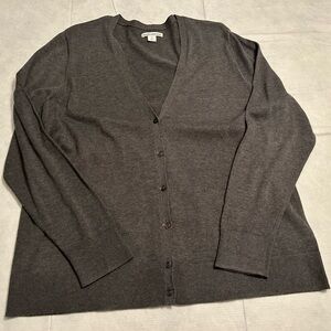 Amazon Essentials Women's Charcoal Cardigan